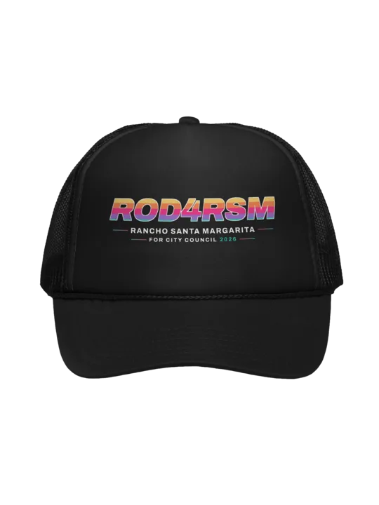 ROD4RSM Trucker Hat - Surf, Black
