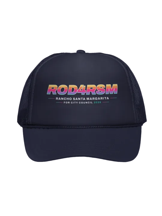 ROD4RSM Trucker Hat - Surf, Navy
